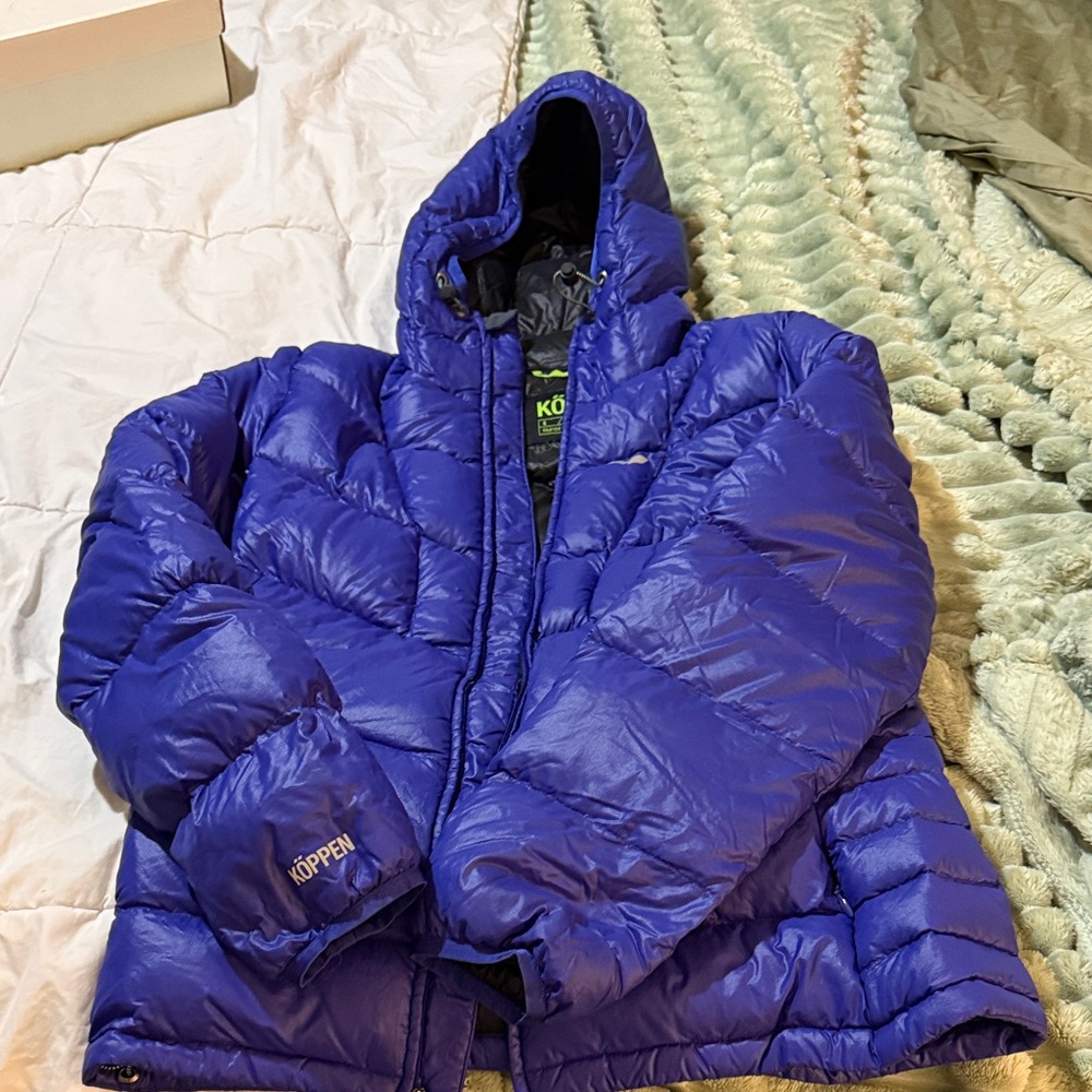 Koppen Blue Puffer Jacket